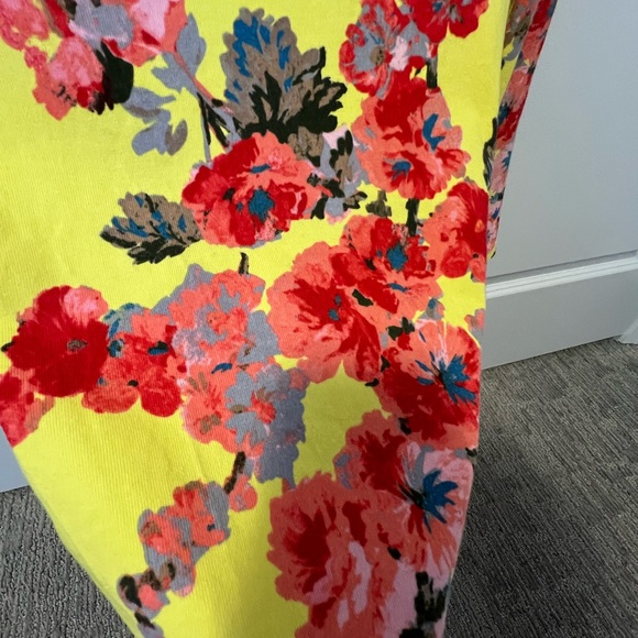 Joules 3/4 length floral top - Picture 4 of 4